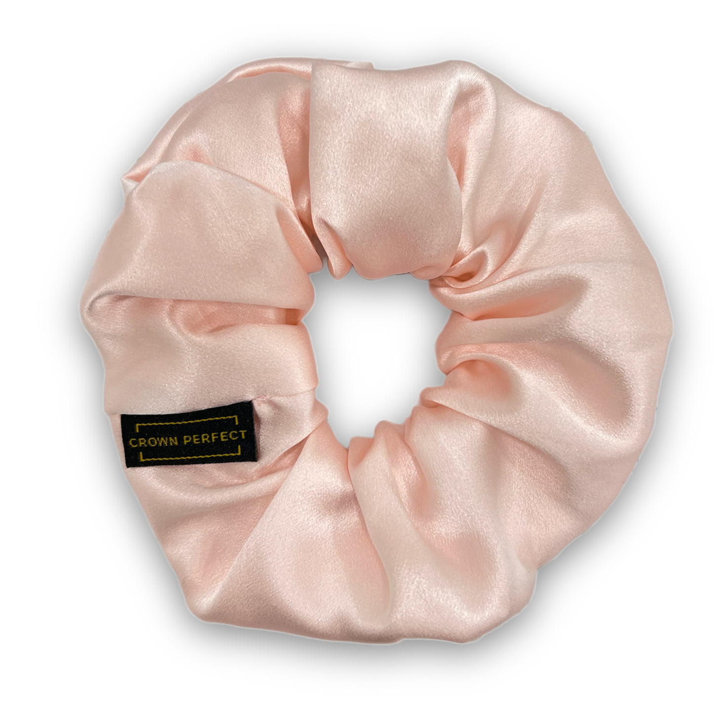 Blush Silk Scrunchie